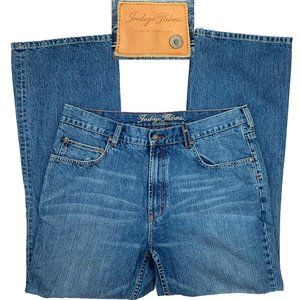 Vintage Tommy Bahama Indigo Palms Men's Bootcut Medium Wash Jeans 38/32